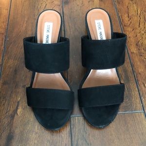 ilena block heel slide sandal